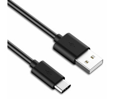 PremiumCord verbindet USB 2.0-Kabel mit USB-C - USB-A-Anschlüssen, schwarz, 10 cm