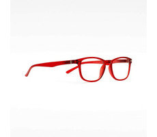 Z-Zoom Gaming-Brille +2.0 mattes Burgunderrot - runde Rahmen / Reduzierung der digitalen Strahlung