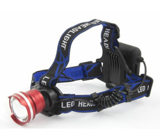 Esperanza EOT001 CREE T6 PROCYON Stirnlampe mit LED-Diode / 3W / 3 Lichtarten / 3x AAA