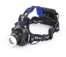 Esperanza EOT005 CREE T6 Orion LED-Stirnlampe / 3W / 600lm / 6x LED / wasserdicht / 4X AA