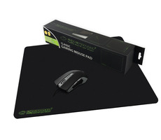 Esperanza EA146K Classic Extra Maxi schwarz / Gaming-Mauspad / 440 x 354 x 4 mm