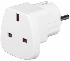 Techly Netzteil UK|EU 13A - UK|BS - CEE 7|7 weiß