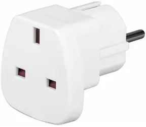 Techly Netzteil UK|EU 13A - UK|BS - CEE 7|7 weiß