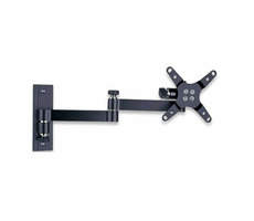 Techly Wandhalterung für TV LCD|LED|PDP doppelt 13-30" 15 kg / VESA / schwarz