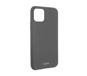 FIXED Story Gummi-Rückseite für Apple iPhone 11 Pro grau