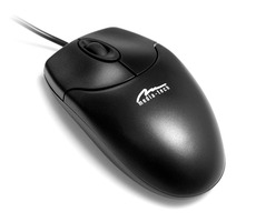Media-Tech OPTICAL MOUSE schwarz / optische Maus / 800 CPI / PS|2 / 3 tl. + Rad / 1,4 m