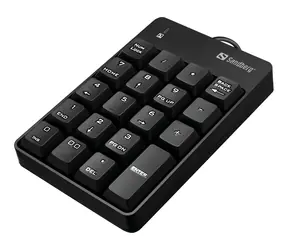 Sandberg USB Wired Numeric Keypad schwarz / Numerische Tastatur / USB