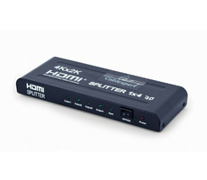 Gembird HDMI-Splitter 4 Ports (DSP-4PH4-02) / 1080p / 3D-Videounterstützung / digitaler Signalverstärker