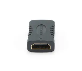 Gembird HDMI-Stecker schwarz / HDMI (F) auf HDMI (F) / vergoldete Anschlüsse