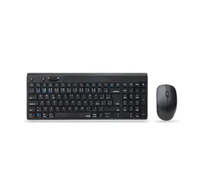 Rapoo 8050T Multimode schwarz / kabelloses Tastatur- und Mausset / 2,4 GHz / BT 3.0 und 4.0 / CZ -Version