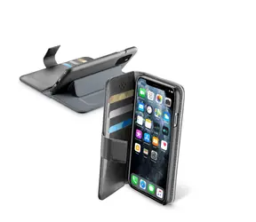 CellularLine Book Agenda Book-Hülle für Apple iPhone 11 Pro Max schwarz