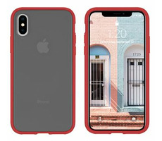 Mercury Peach GARDEN BUMPER Hülle für Samsung N970 Galaxy NOTE 10 schwarz-rot