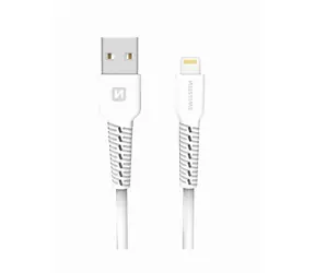 Swissten Datenkabel USB - LIGHTNING 1m weiß