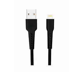 Swissten Datenkabel USB - LIGHTNING 1m schwarz
