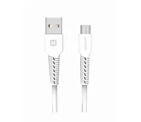 Swissten Datenkabel USB - microUSB 1m weiß