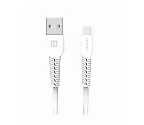 Swissten Datenkabel USB - USB-C 1m weiß