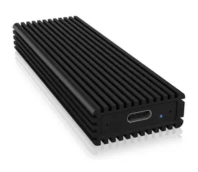 Icy Box IB-1816M-C31 schwarz / Externe Box für M.2 SSD / PCIe NVMe / USB3.1 Typ-C