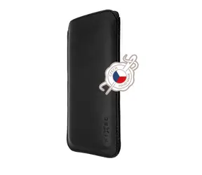 FIXED Slim Slim Case aus echtem Leder für Apple iPhone 11 Pro & XS & X schwarz 