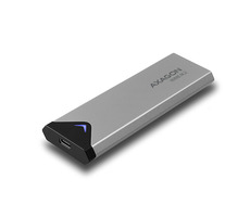 Axagon EEM2-UG2, USB-C 10 Gbit/s - M.2 NVMe SSD Metallbox, Länge 42 bis 80 mm