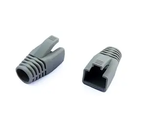 DATACOM Abdeckung für RJ45 (CAT6A & CAT7) grau (10 Stück) 