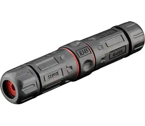 PremiumCord -Stecker RJ45 STP (geschirmt) CAT6 (2xF RJ45) / Industrie / IP68 Outdoor