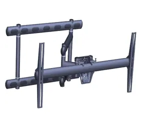 Vogels Professional PW 6852 schwarz / Bewegliche Wandhalterung für Fernseher / 37" - 85" / VESA / max. 136 kg
