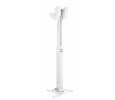 Vogels Professional PPC 1555 weiß / Teleskop-Deckenhalterung für Projektor / Höhe 55-85 cm / max. 15 kg