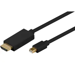 MicroConnect MiniDisplayPort 1.2 - HDMI Kabel MM / 5m / 1920x1080P / schwarz