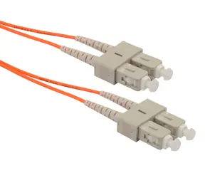 Solarix optisches Kabel SC-SC 1m / Patchkabel / Multimode / Duplex / OM1