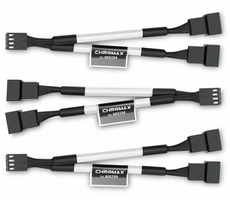 Noctua NA-SYC1 weiß (Chromax) / Y-Kabel / 2x 4-Pin PWM (F) / 1x 4-Pin PWM (M) / Länge 115mm / 3er-Set