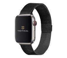 Tactical 351 Loop magnetisches Metallarmband für Apple Watch 4 (44 mm) schwarz