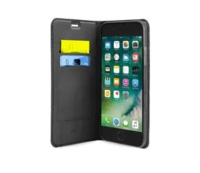 SBS Book Wallet Lite Hülle für Apple iPhone SE 2020 & 8 & 7 & 6s & 6 Schwarz