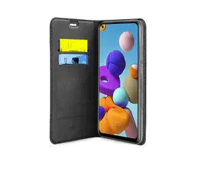 SBS Book Wallet Lite Hülle für Samsung Galaxy A21s schwarz