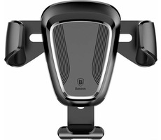 Baseus Gravity Car Mount / Telefonhalter für die Belüftung des Autos / schwarz