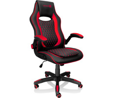 Connect IT Matrix Pro rot / Gamingstuhl / verstellbar / Tragkraft 120 kg / Kunstleder