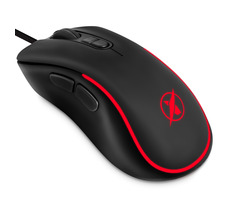 Niceboy ORYX M300 Duke / Optische Gaming-Maus / 6400 dpi / USB / 7 Tasten / 1,8 m