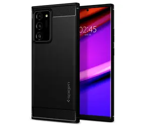 Spigen Rugged Armor Schutzhülle für Samsung Galaxy Note20 Ultra schwarz