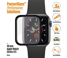 PanzerGlass Curved Glass Gehärtetes Glas für Apple Watch 4, 5, 6 und SE (40 mm) schwarz