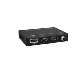 VivoLink VLHDMISP1X2 HDMI-Splitter schwarz / 1x2 HDMI / 4K@60Hz 4:4:4 8bit / CEC-Steuerung 