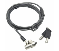 Dicota Wedge Lock Ultra Slim / Sicherheitskabel / Schlitz 3,2 x 4,5 mm