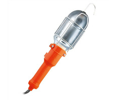 Solight WM18 Aufbauleuchte / E27 / AC 230V / 5m / orange mit Metallgitter