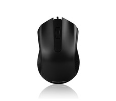 Modecom MC-M4.1 schwarz / kabelgebundene optische Maus / 1200DPI / USB / 3 Tasten