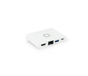 Dicota Tragbares Dockinggerät USB-C 4 in 1 weiß / HDMI / 1x USB-A / 1x USB-C