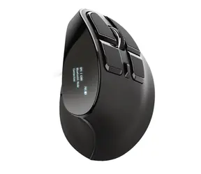 Trust Voxx wiederaufladbare ergonomische kabellose Maus / kabellose ergonomische Maus / 2400 DPI / 2,4 GHz & BT / Nano-USB 