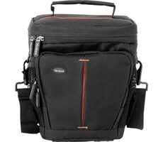 YENKEE YBC 520BK Canyonlands SLR-Kameratasche L schwarz-orange / 14,5 x 12 x 22cm