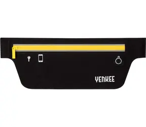 YENKEE YBM W500BK Outdoor Laufgürteltasche schwarz / Taschenformat 210x90mm