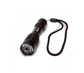 Solight WL17 LED kleine Metalllampe 1W schwarz / 50lm / AA 