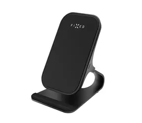 FIXED Frame Wireless Stand mit kabellosem Laden schwarz