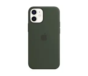 Apple Silikonhülle mit MagSafe für iPhone 12 mini grün
