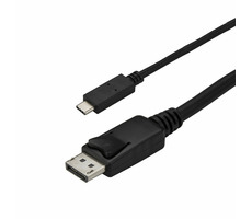 StarTech USB-C auf DisplayPort Adapter 1 m schwarz / 4K 60Hz / Thunderbolt 3